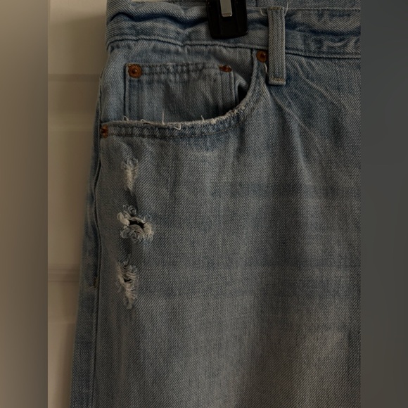 Pistola Distressed Blue Jeans that look amazing! - Picture 4 of 8